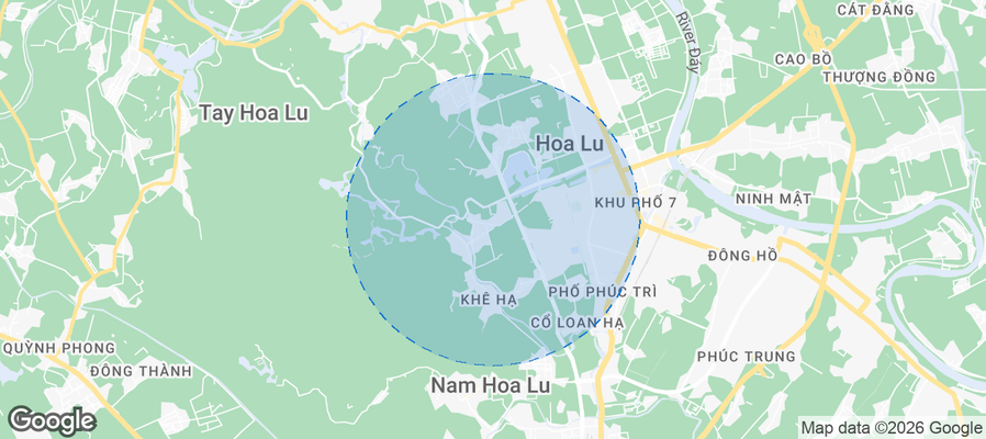 Ninh Hải Airbnb map